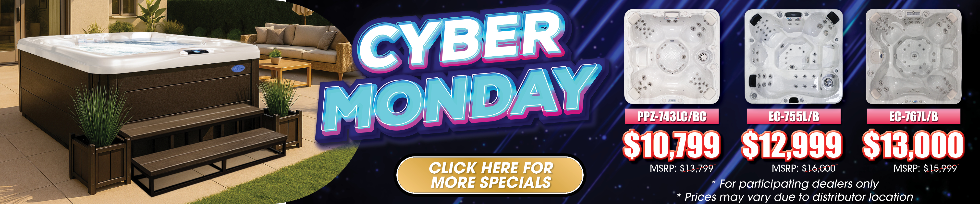 Calspas hot tub being used in a family setting - Mishawaka